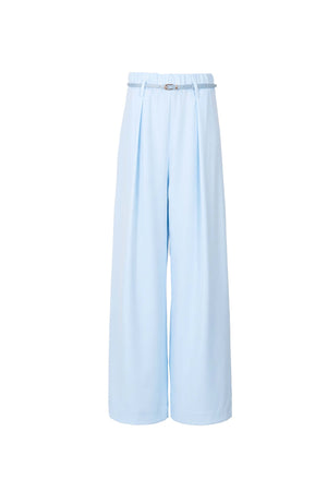 Romina Belted High-Waist Wide-Leg Pantalón 532169 CIE - Reina Diaz