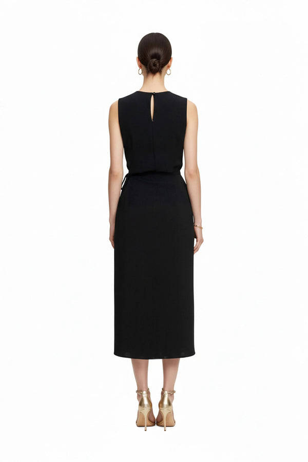 Saige V - Neck Vestido - Reina Diaz