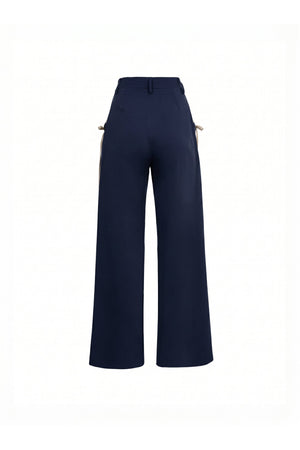 Ties Wide-Leg Pantalón 731122 MAR - Reina Diaz
