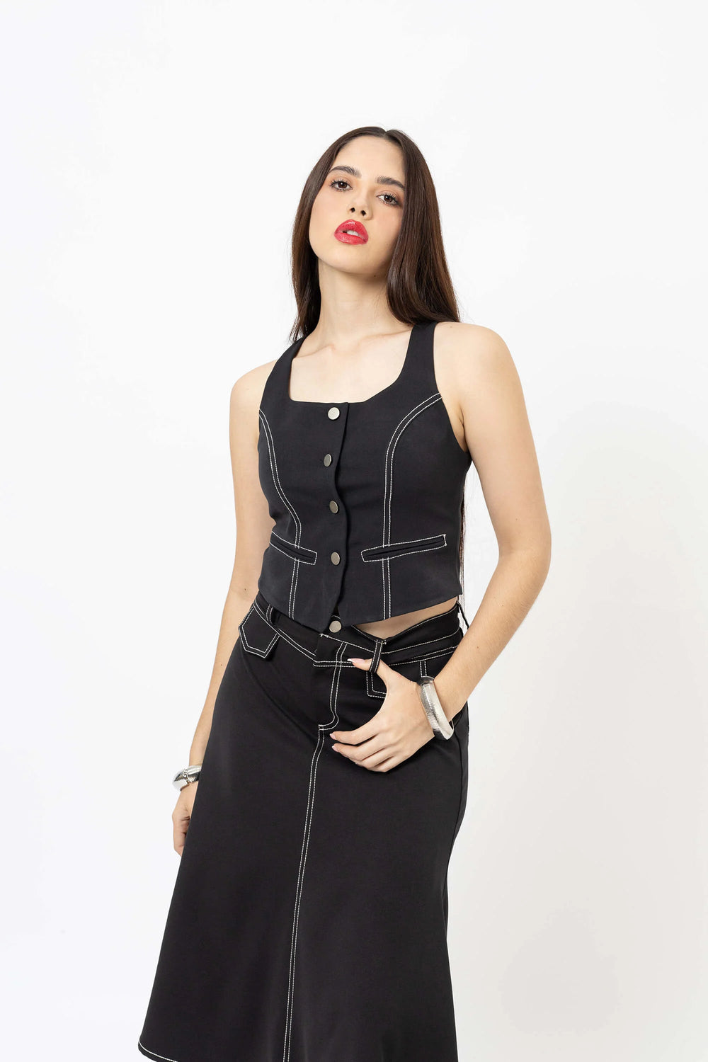 Top - 752839 - NEG - Reina Diaz