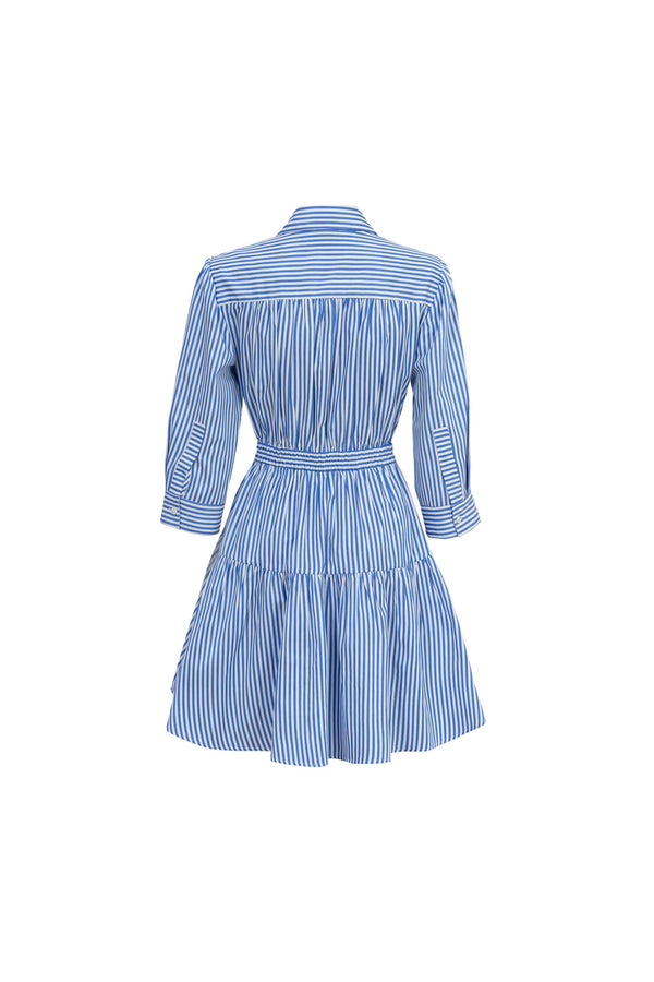 Toscana Crossover-Front Band-Collar Vestido 723125 - Reina Diaz