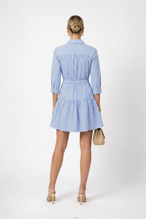 Toscana Crossover-Front Band-Collar Vestido 723125 - Reina Diaz