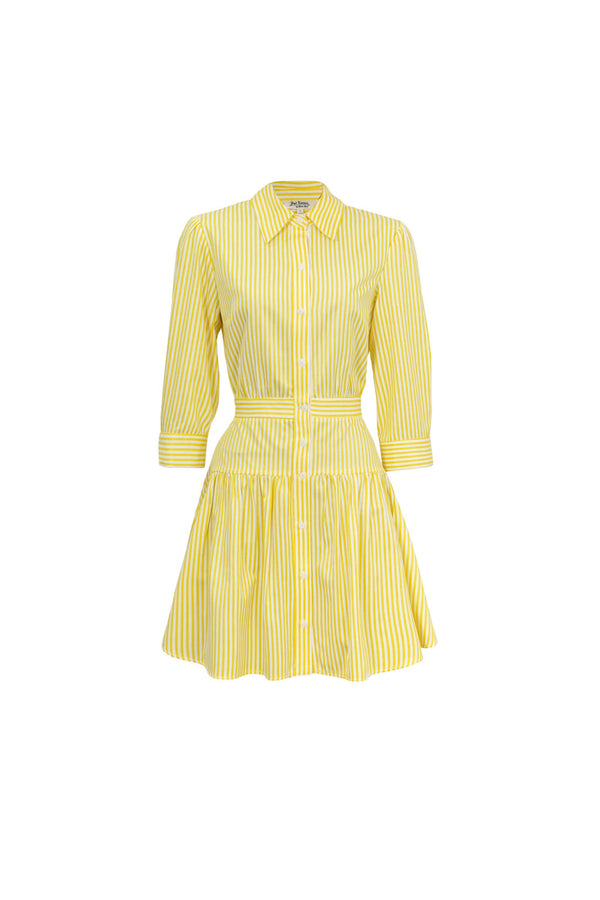 Toscana Crossover-Front Band-Collar Vestido 723125AMA - Reina Diaz