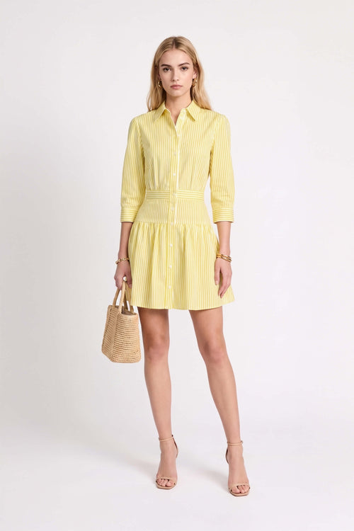 Toscana Crossover-Front Band-Collar Vestido 723125AMA - Reina Diaz