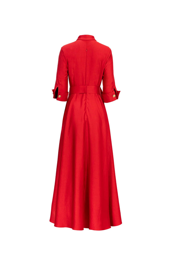 Valentina Maxi Bow Vestido - Reina Diaz
