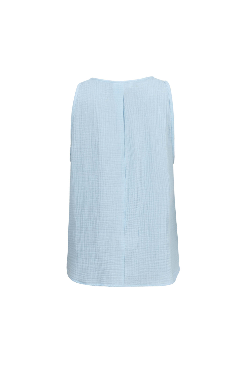 Valeria Asymmetric Halter Sleeveless Blusa 752866 - Reina Diaz