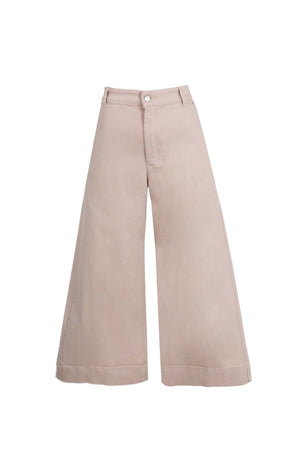 Valeria High-Waist Wide-Leg Pantalón 731147 ARE - Reina Diaz