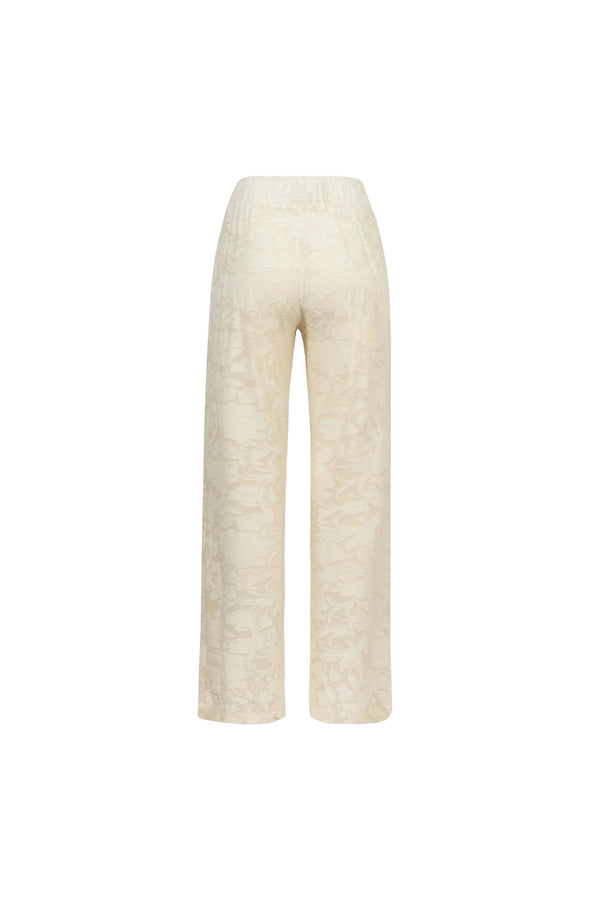 Venecia Textured Floral Knit Pants - Reina Diaz