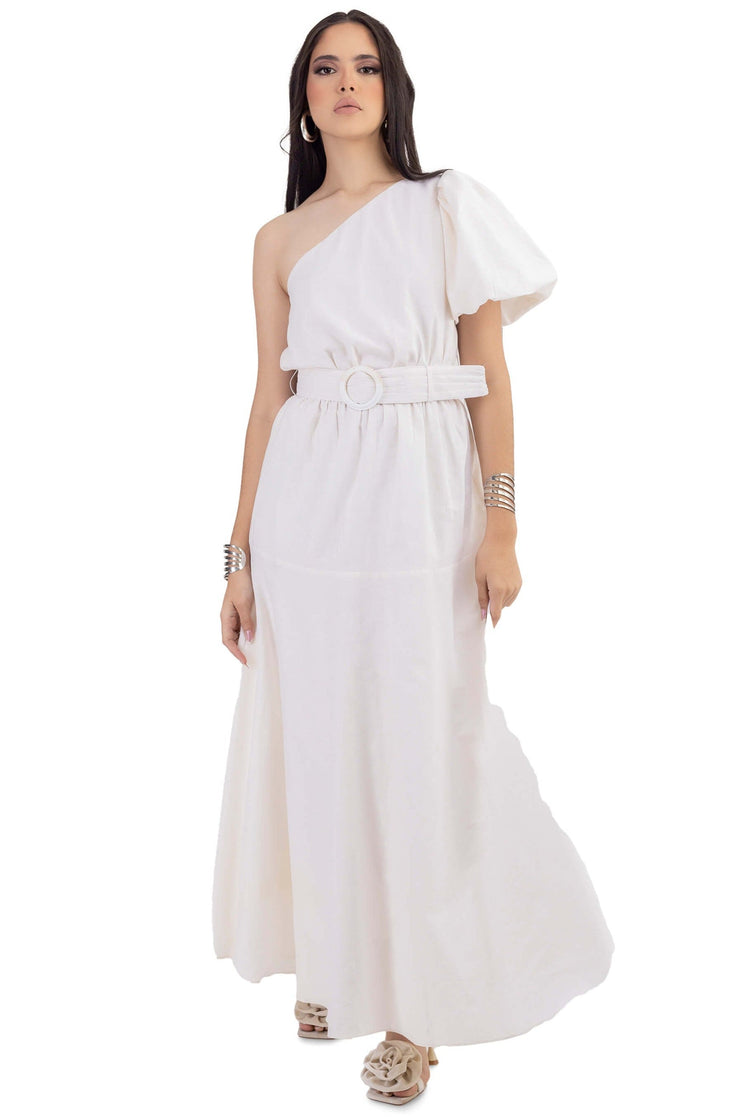 Vestido - 525695 - BCO - Reina Diaz