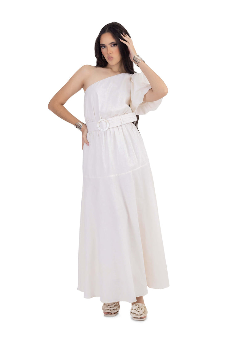 Vestido - 525695 - BCO - Reina Diaz