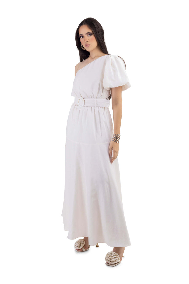 Vestido - 525695 - BCO - Reina Diaz