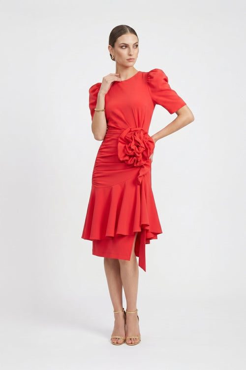 Vestido - 525863 - ROJ - Reina Diaz