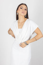 Vestido - 525905 - BCO - Reina Diaz