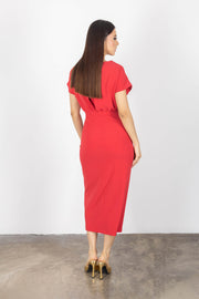 Vestido - 525905 - ROJ - Reina Diaz