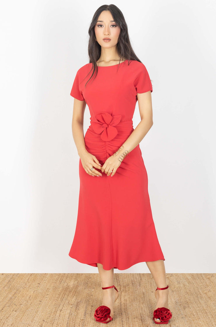 Vestido - 525928 - ROJ - Reina Diaz