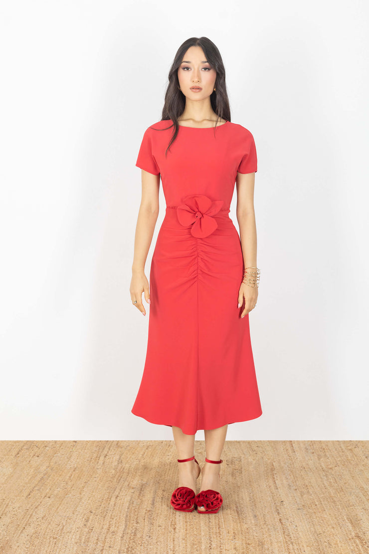 Vestido - 525928 - ROJ - Reina Diaz