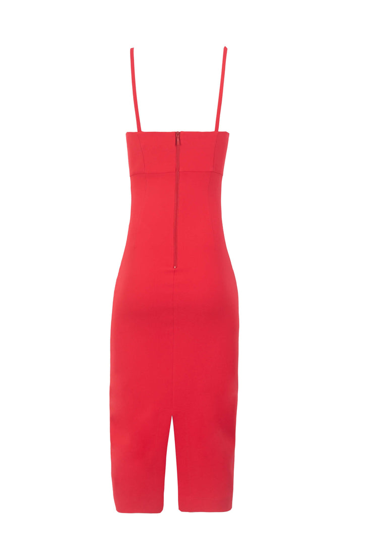 Vestido - 525984 - ROJ - Reina Diaz