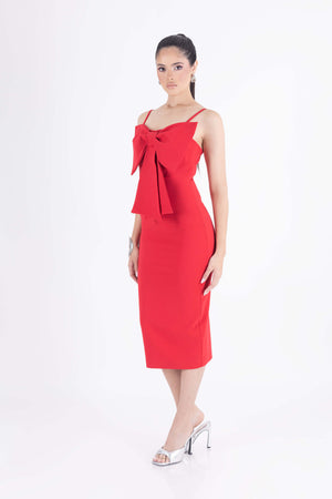 Vestido - 525984 - ROJ - Reina Diaz