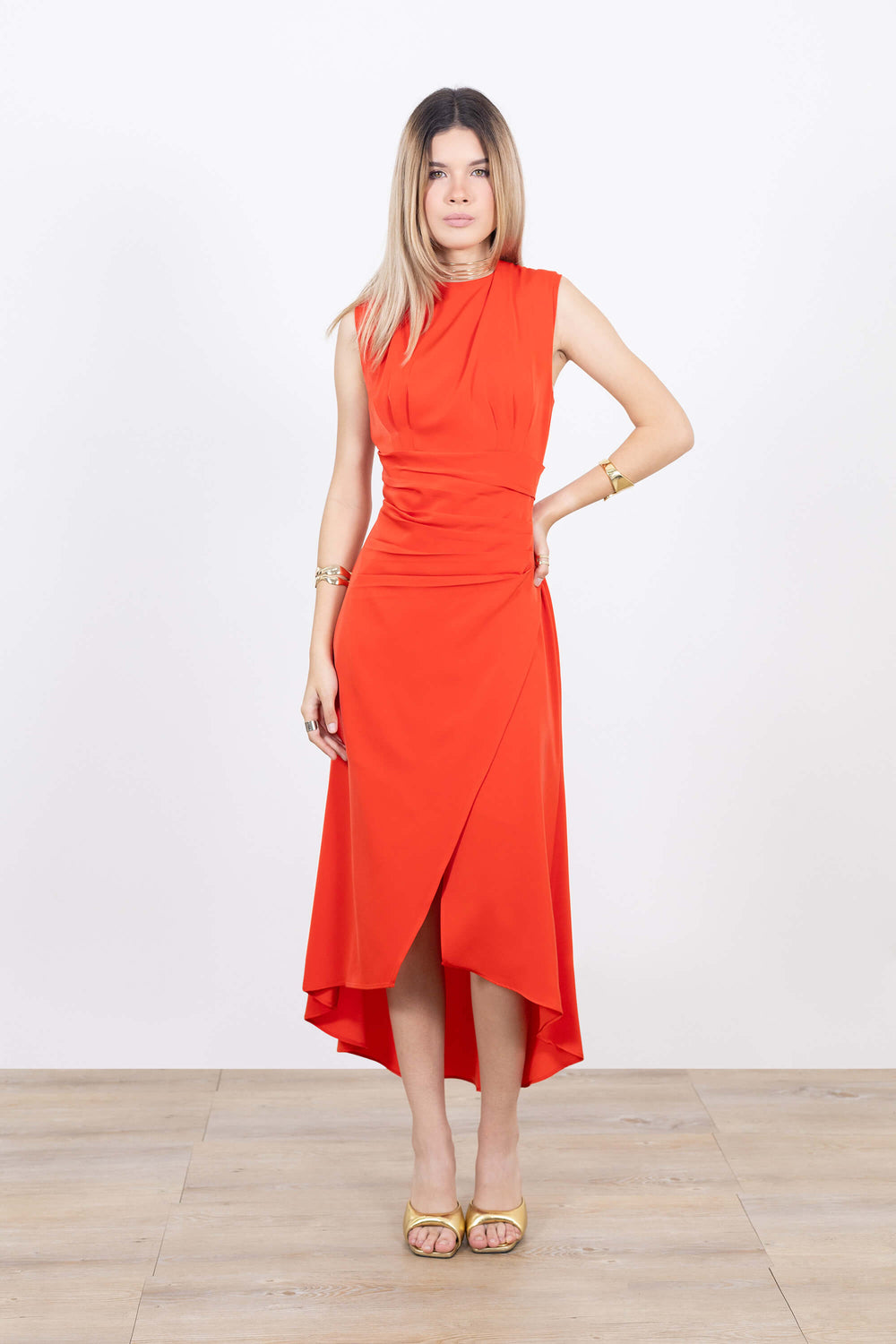 Vestido 526003 ROJ - Reina Diaz