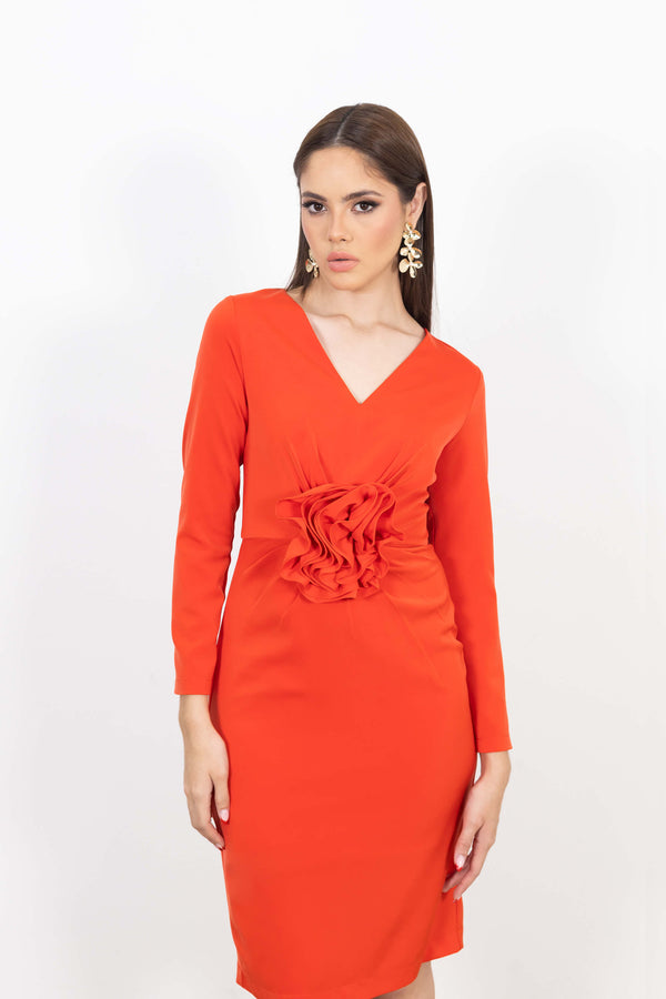 Vestido - 526022 - ROJ - Reina Diaz