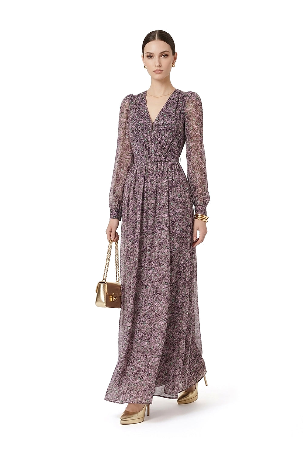 Vestido - 526063 - MOR - Reina Diaz