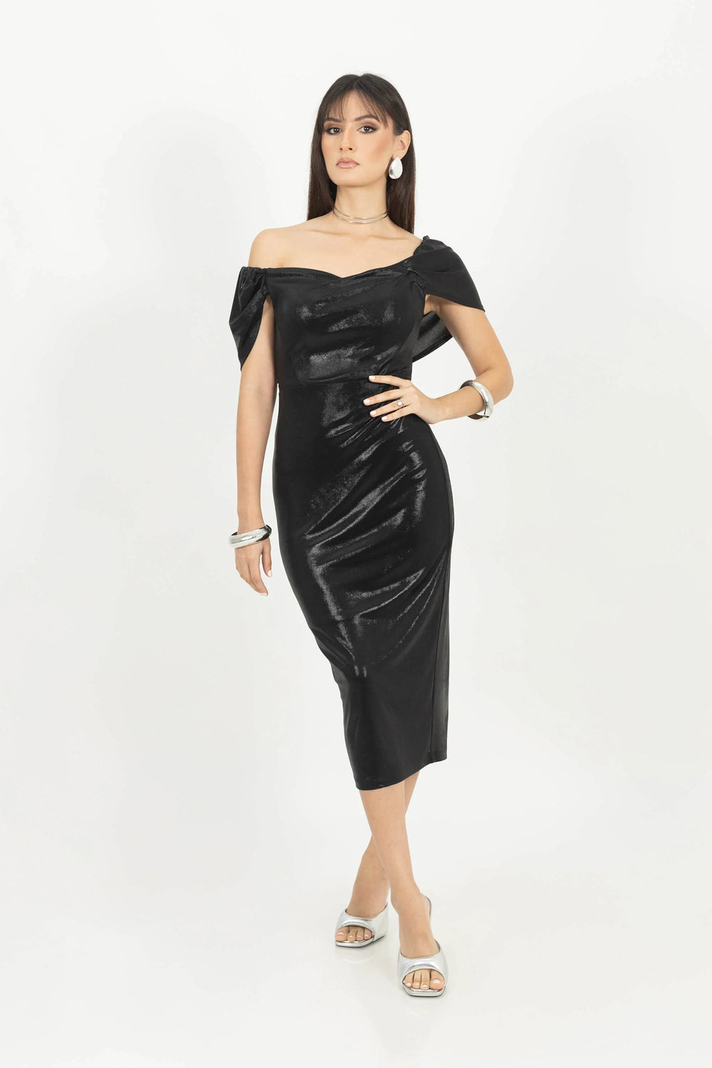 Vestido - 526111 - NEG - Reina Diaz