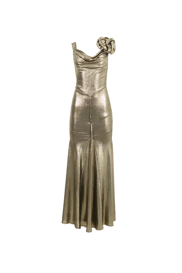 Vestido - 526114 - ORO - Reina Diaz