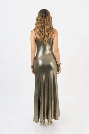 Vestido - 526224 - ORO - Reina Diaz