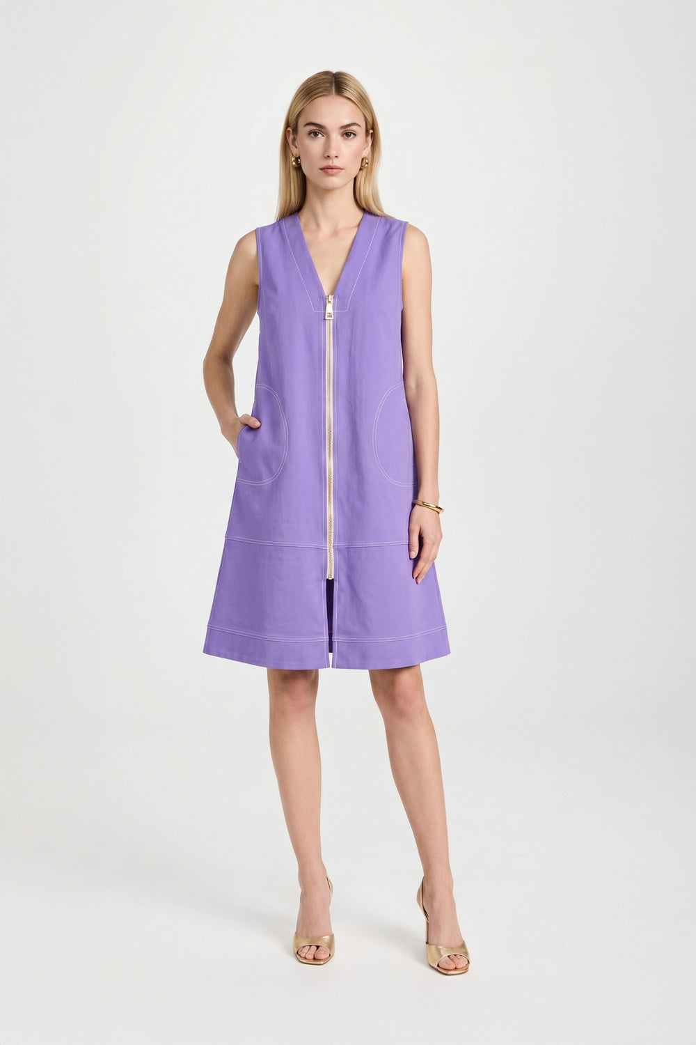 Vestido - 722805 - MOR - Reina Diaz