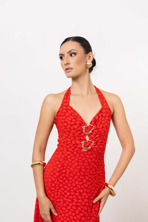 Vestido - 722878 - ROJ - Reina Diaz