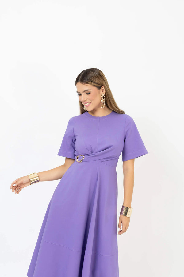 Vestido - 723018 - MOR - Reina Diaz