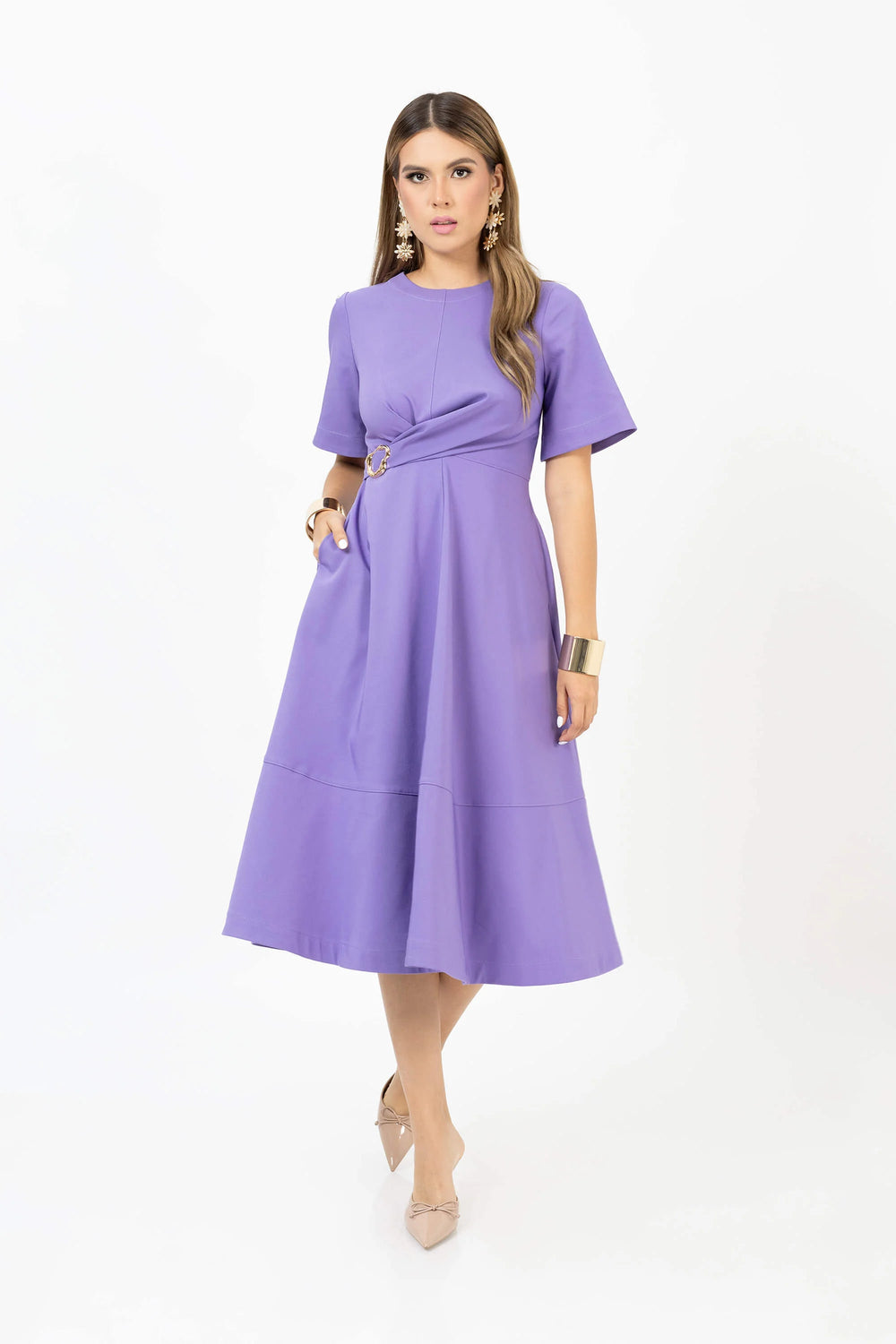 Vestido - 723018 - MOR - Reina Diaz