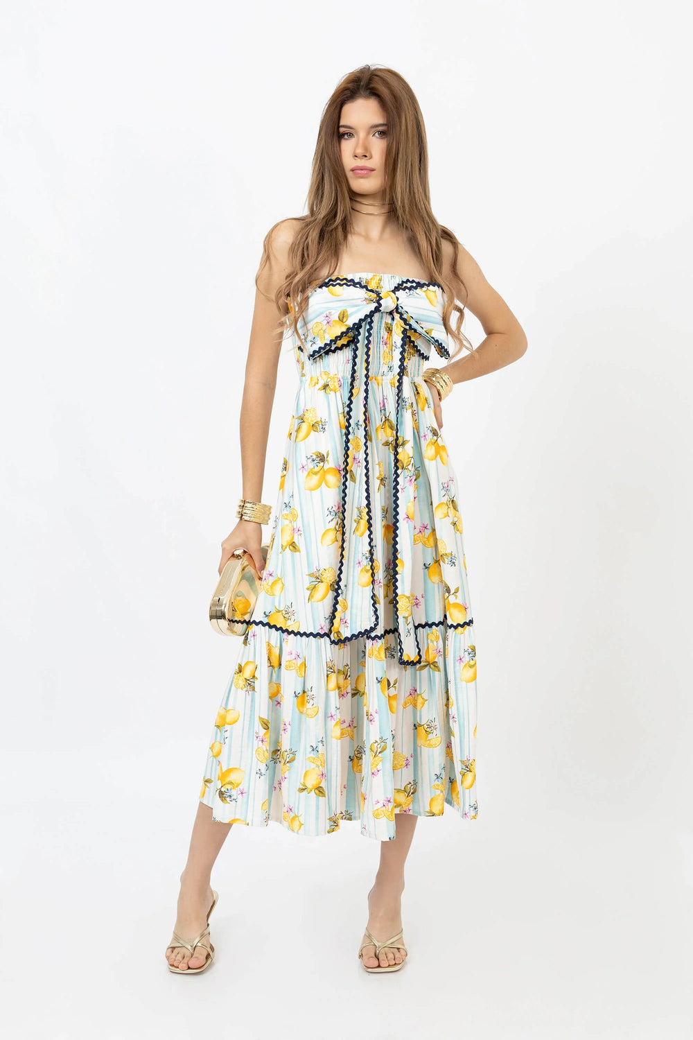 Vestido - 723020 - AZU - Reina Diaz