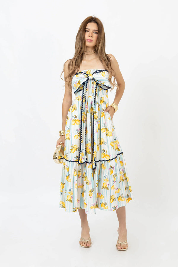 Vestido - 723020 - AZU - Reina Diaz