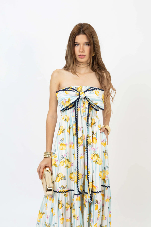 Vestido - 723020 - AZU - Reina Diaz