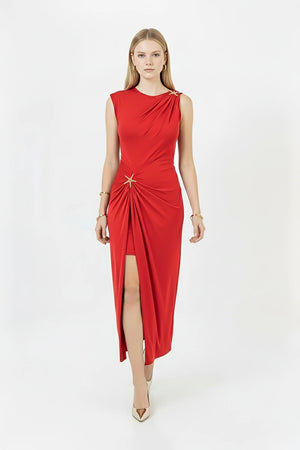 Vestido - 723055 - ROJ - Reina Diaz