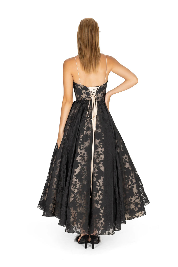 Vestido - F421134 - NEG - Reina Diaz