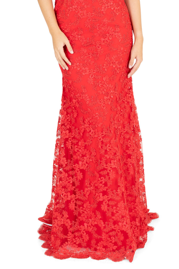 Vestido - F421145 - ROJ - Reina Diaz