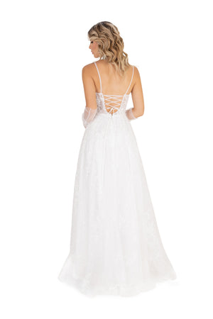 Vestido - F421161 - BCO - Reina Diaz