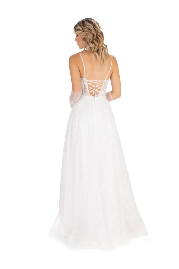 Vestido - F421161 - BCO - Reina Diaz