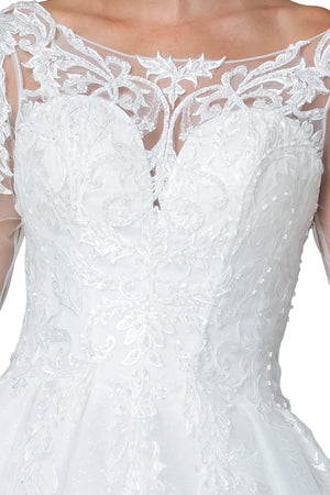 Vestido - F421177 - BCO - Reina Diaz