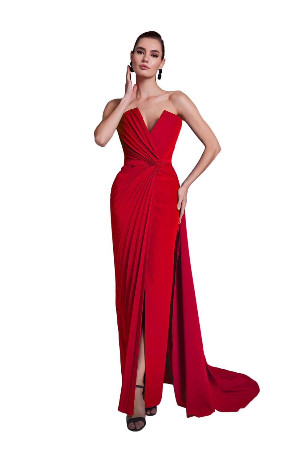 Vestido - F421334 - ROJ - Reina Diaz