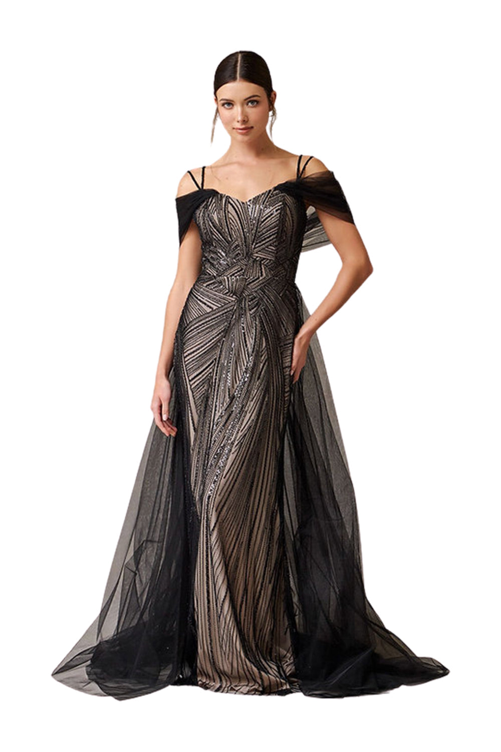 Vestido - F421367 - NEG - Reina Diaz