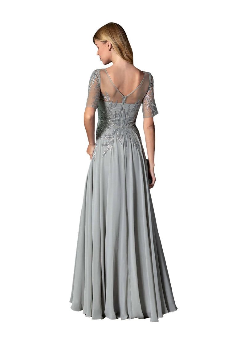 Vestido - F421384 - GRI - Reina Diaz