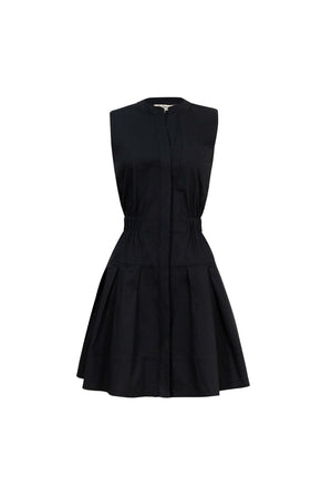Viena Sleeveless Pleated Mini Vestido - Reina Diaz