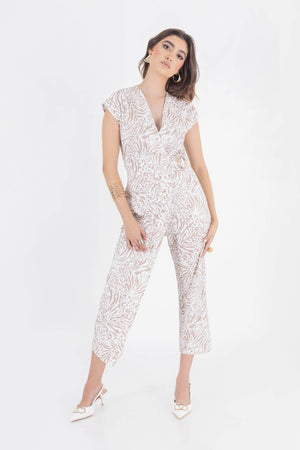 Zara Wrap Print Mono - Reina Diaz