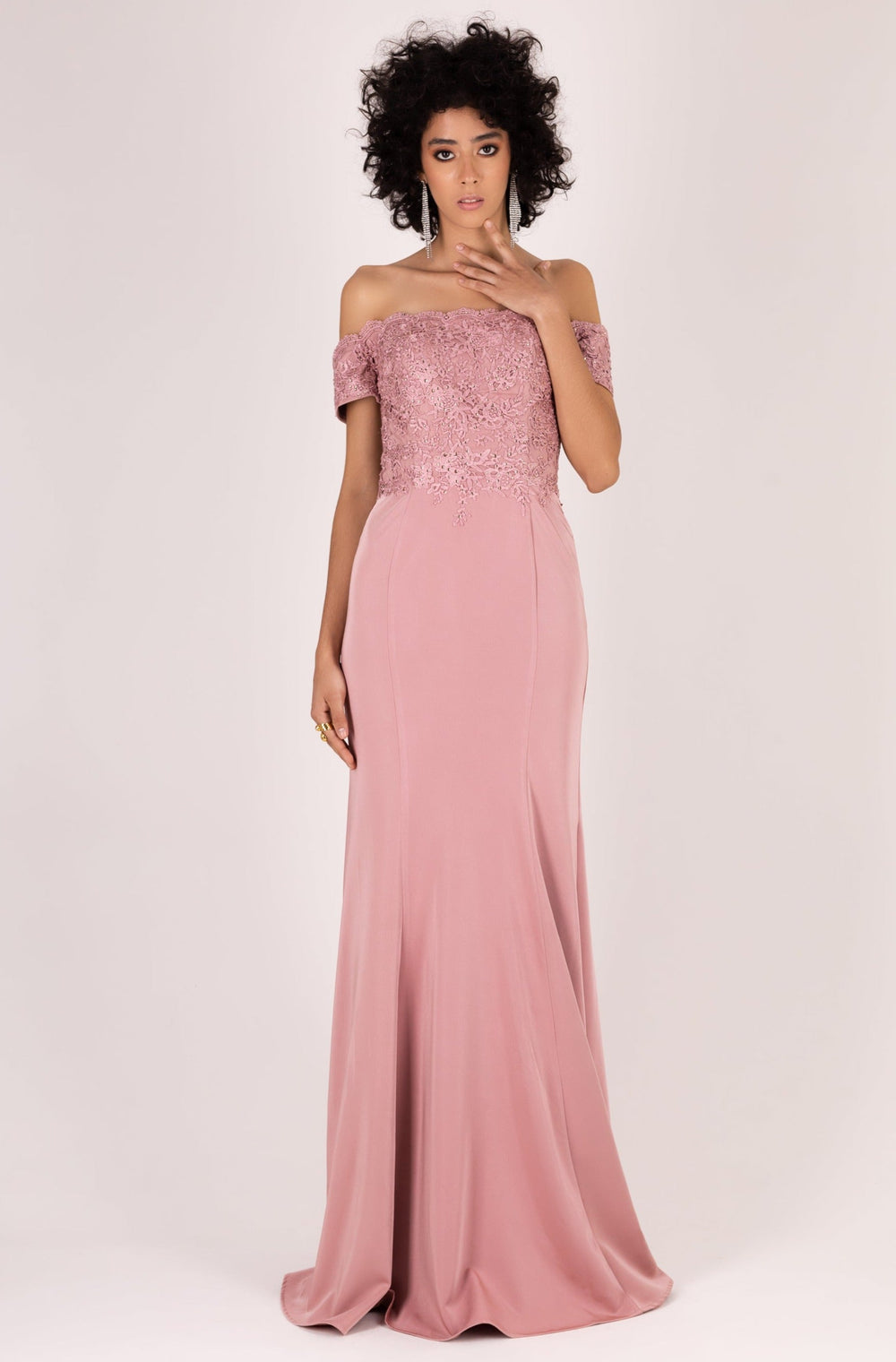 Vestido fiesta - F420420 - Reina Diaz