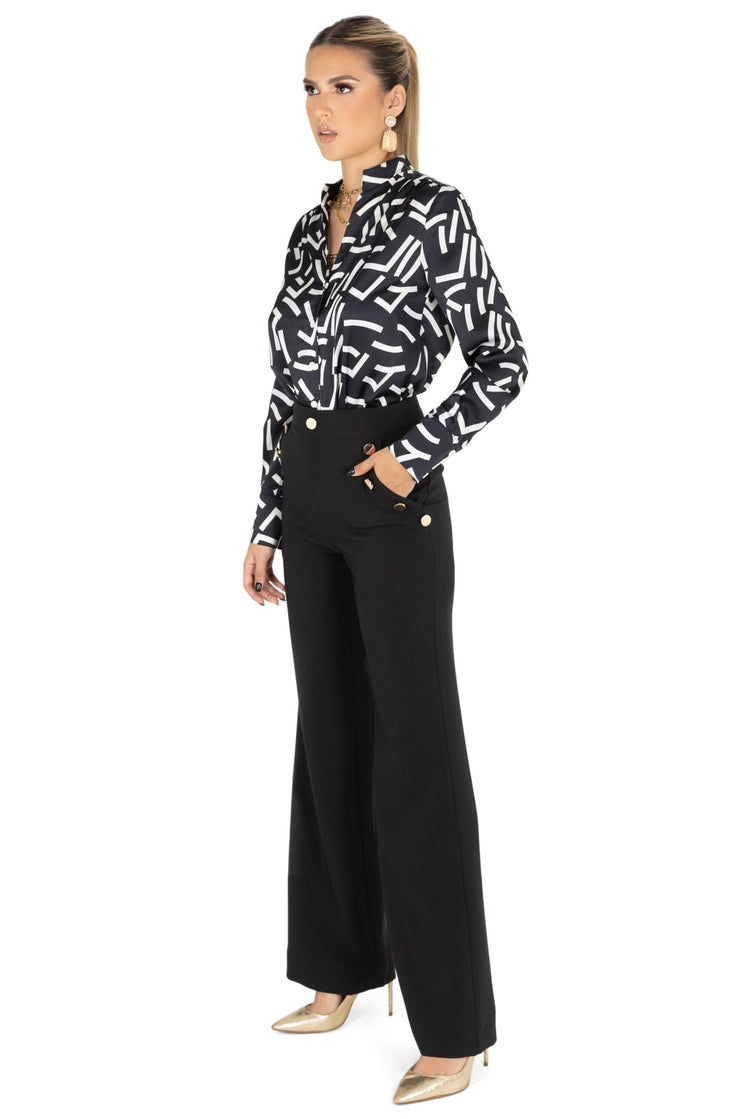 Blusa - 553519 - NEG - Reina Diaz