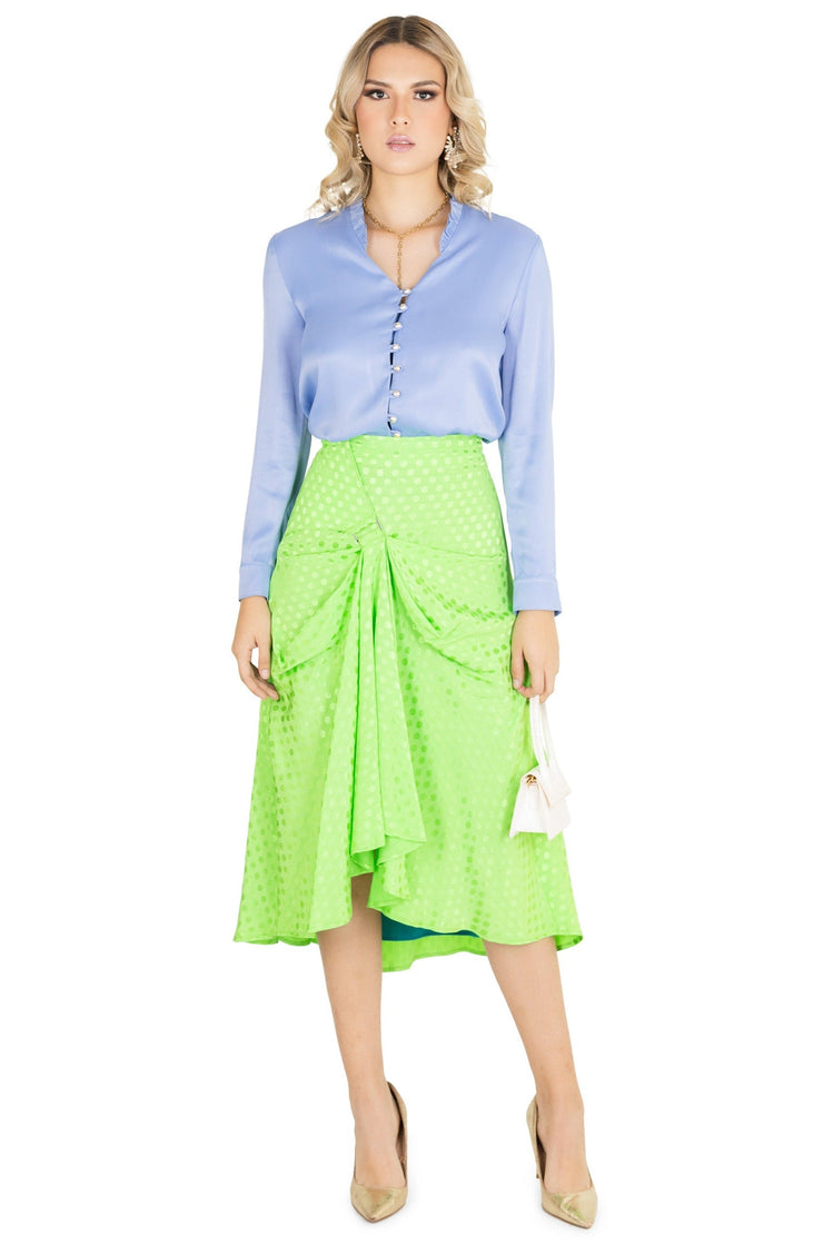 Blusa - 553861 - AZU - Reina Diaz