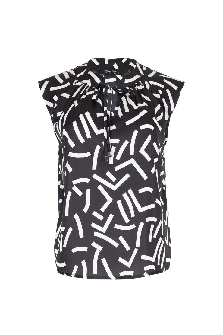 Blusa - 553892 - NEG - Reina Diaz